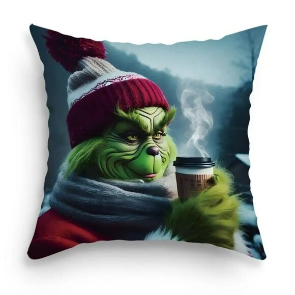 NWT - The Grinch Throw Pillow - Picture 5 of 6